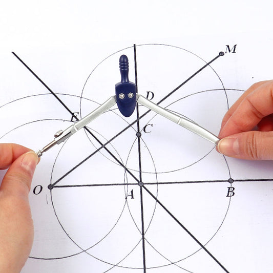 Zinc Paint Compass Divider Math Set