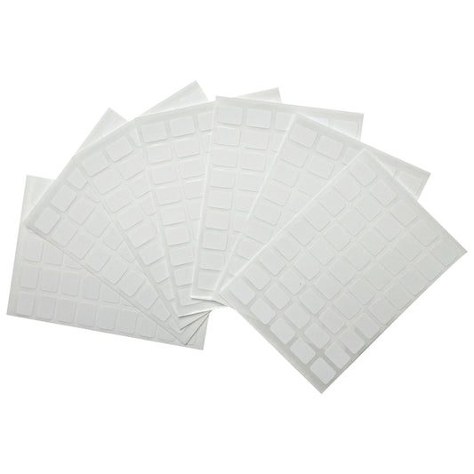 Pack of 315 White 9x13mm Rectangular Labels - Adhesive Stickers