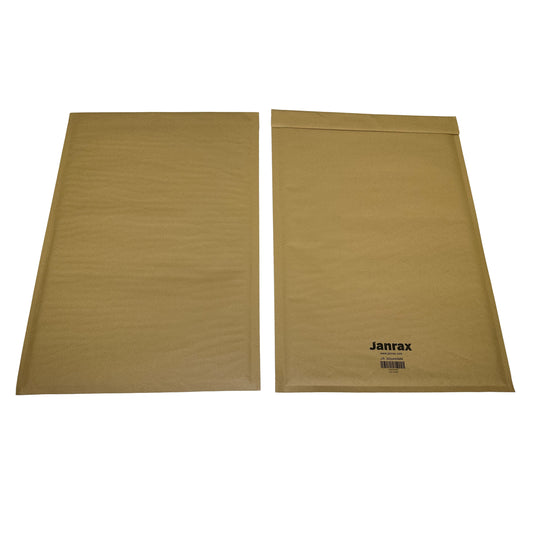 Bubble Lined Size 6/J Padded Brown Postal Envelope by Janrax