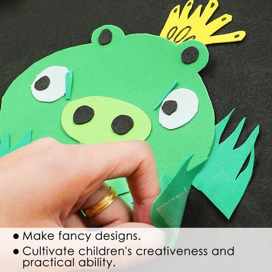 Pack of 10 Handmade Eva Sponge Papers 20 x 30cm