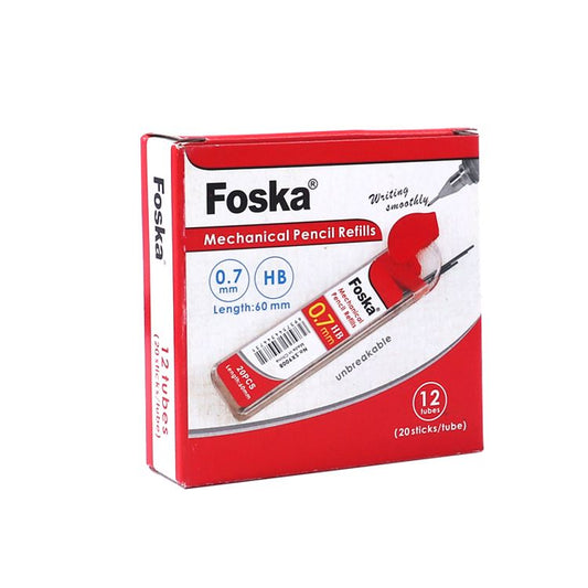 Single 0.7mm Mechanical Pencil HB Black Lead Refill Tube