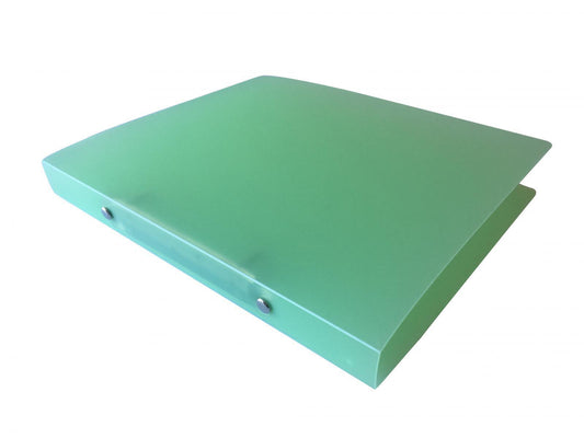A5 Slim Green Translucent Ringbinder