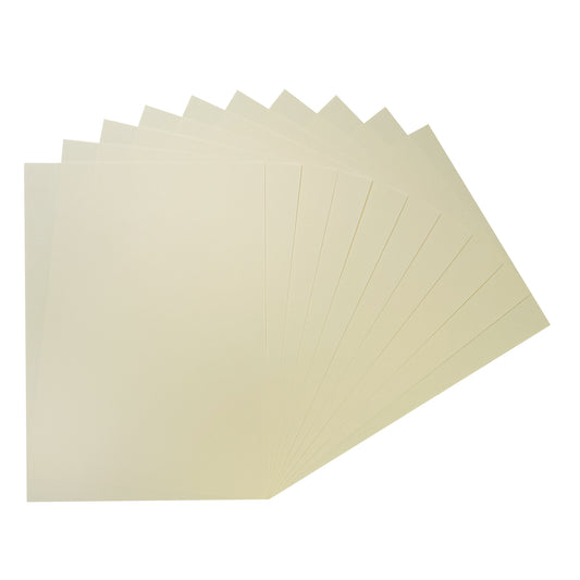 Pack of 100 A4 Ivory Coloured Paper 75gsm Sheets