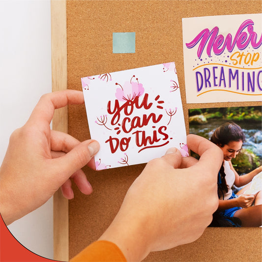 Pack of 250 Janrax Mounting Squares - Double Sided Stickers