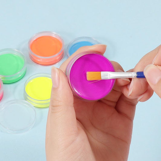 Pack of 6 Neon Colour Face Paints