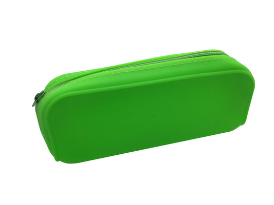 Green Silicon Pencil Case Wedge
