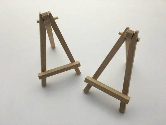 Small Mini Wooden Display Easel