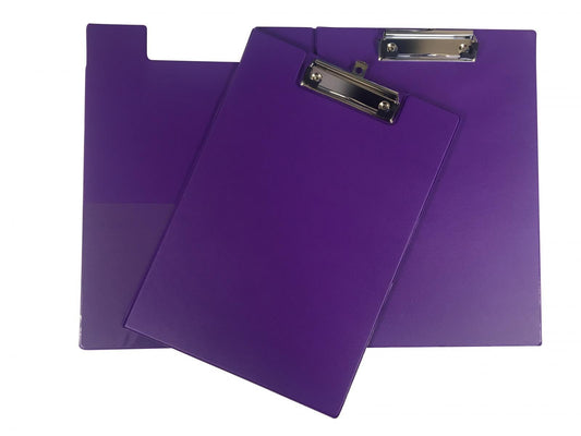 Janrax A4 Purple Foldover Clipboard