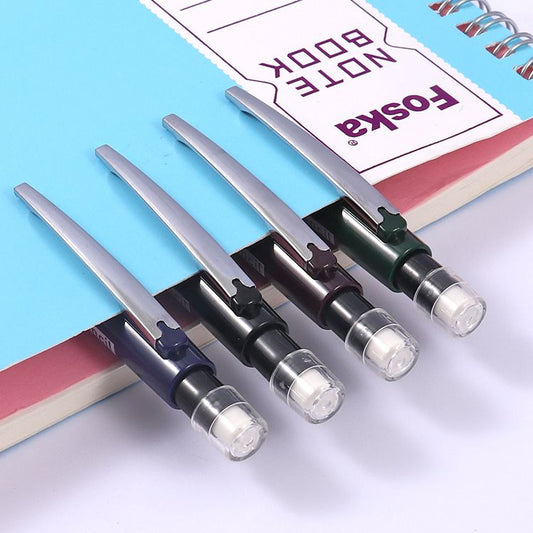 Single 0.7mm Pen Style Mechanical Pencil with Eraser