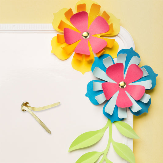 Pack of 200 30mm Brass Paper Fasteners {pintorex pf30}