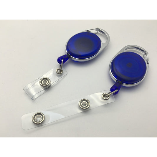Blue Key Reel ID Card Badge Holder