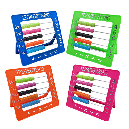 Plastic Abacus 15.2 x 16.5cm