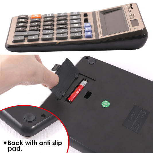 Foska Two Way Power 14 Digit Calculator