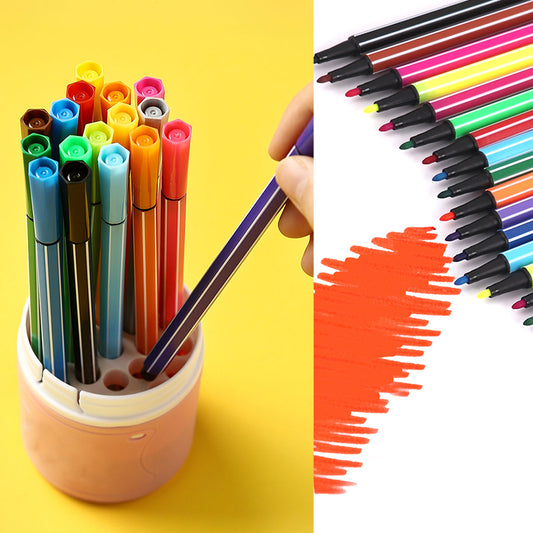 Pack of 24 Washable Water Color Pens