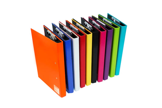 Light Blue A4 Clipboard Document Clamp File Folder