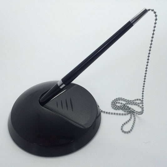 Black Reception Counter Pen on Chain