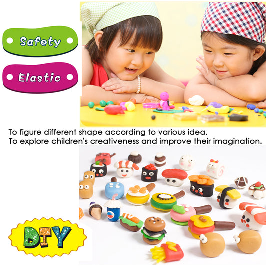 Pack of 4 Assorted Colour Play Dough 60g