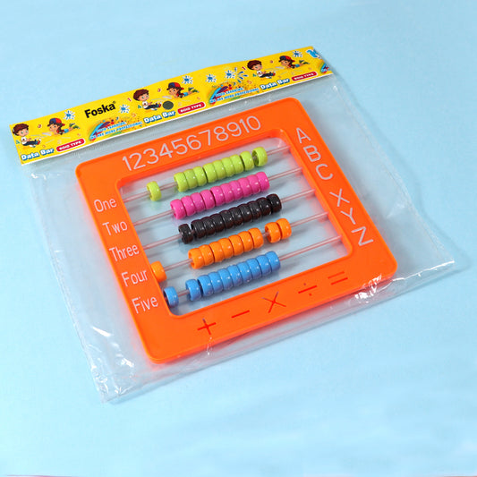 Plastic Abacus 15.2 x 16.5cm
