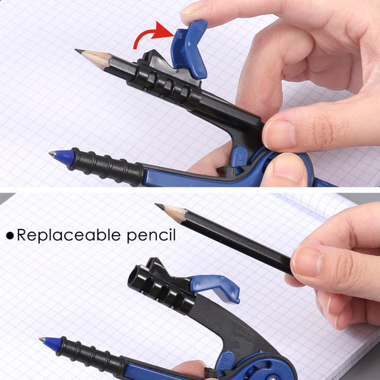 Single Safety Plastic Math Compass Divider
