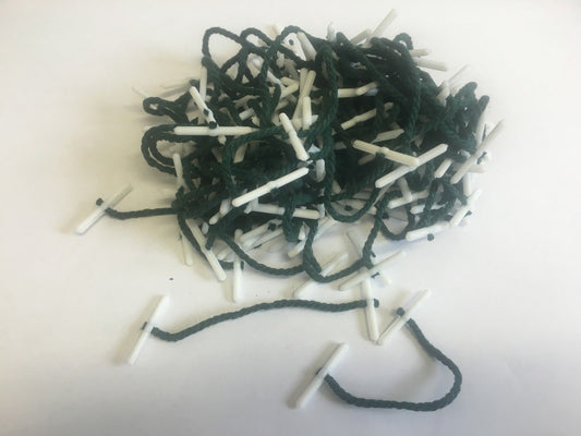 1000 x 51mm Plastic End Treasury Tags