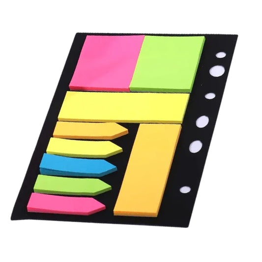 225 Sheets Assorted Sticky Notes Set