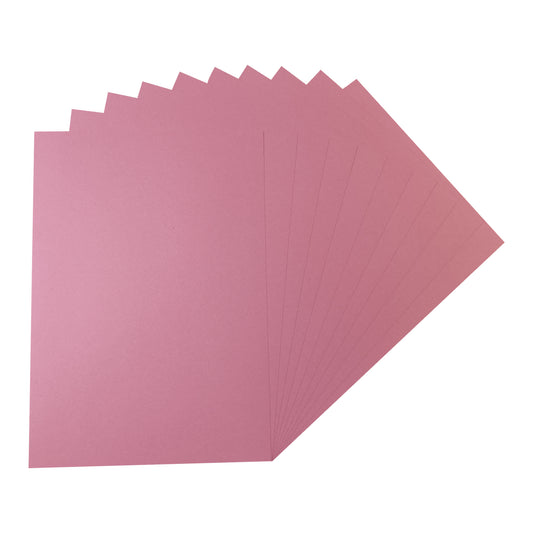 Pack of 100 A5 Pink Coloured Paper 75gsm Sheets