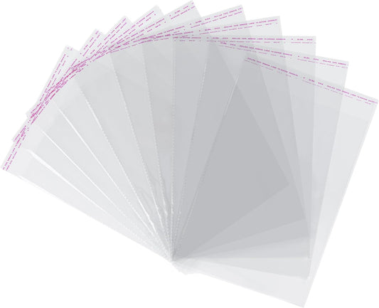 Pack of 100 17x23cm OPP Bags