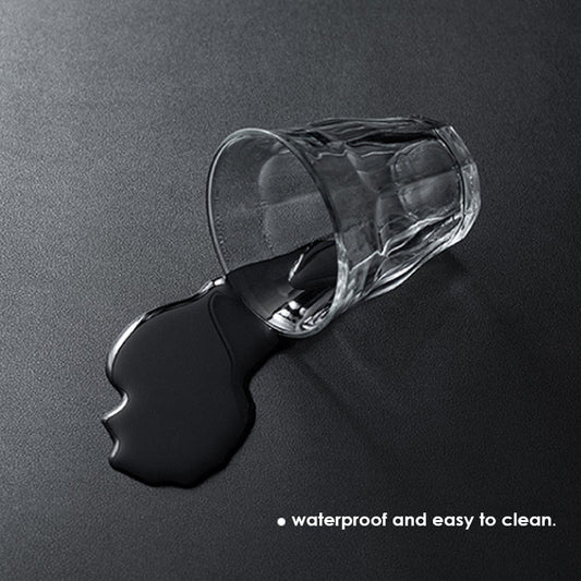 Office Desk Black Writing Mat 90 x 43cm