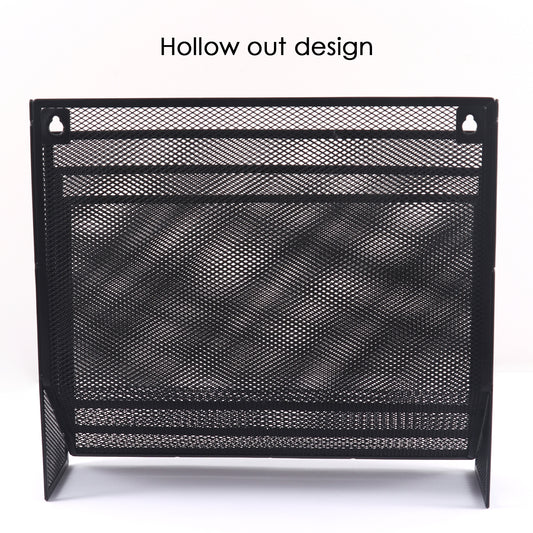 Wire Mesh Magazine Holder with Hanging Holes