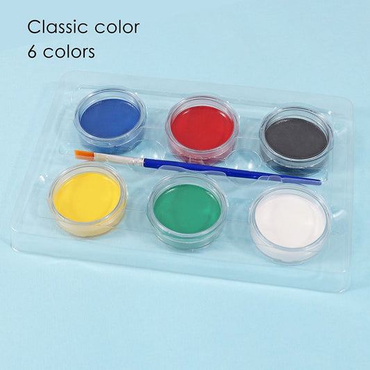Pack of 6 Classic Colour Face Paints