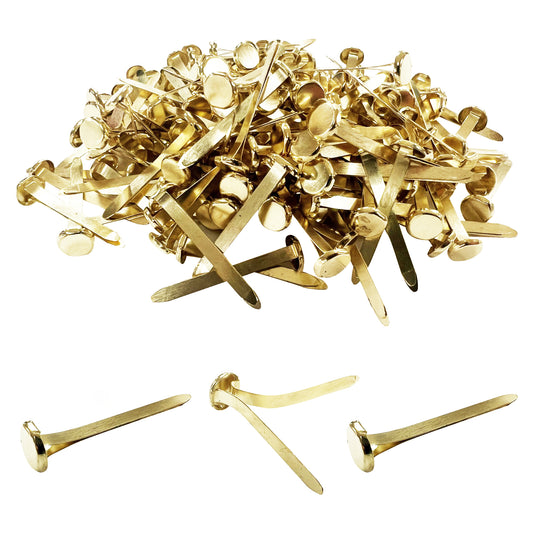 Pack of 200 30mm Brass Paper Fasteners {pintorex pf30}