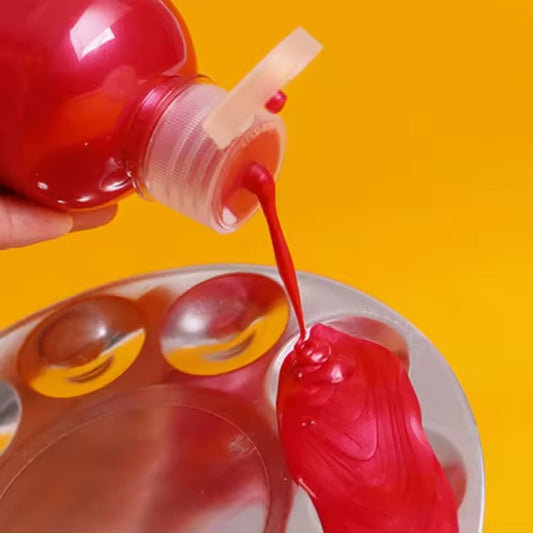 500ml Blue Metallic Poster Paint