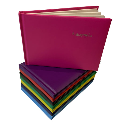 Purple Autograph Book by Janrax - Signature End of Term School Leavers