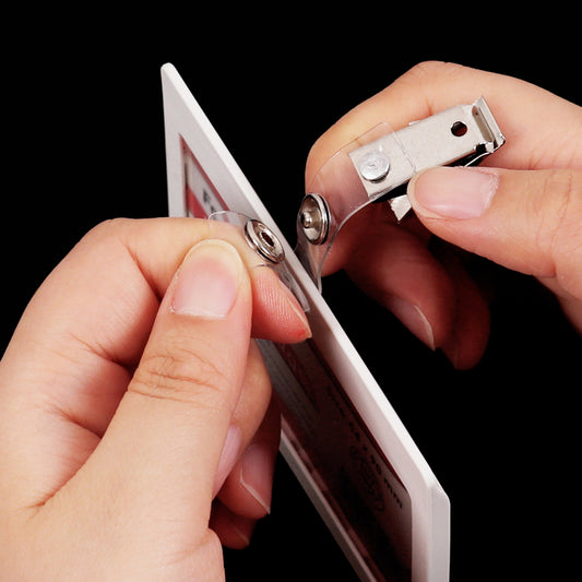 Pack of 100 Name Badge Clips