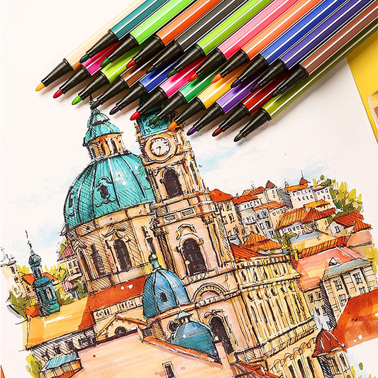 Pack of 24 Washable Water Color Pens