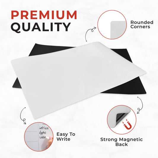 A5 Magnetic Whiteboard Dry Wipe Board