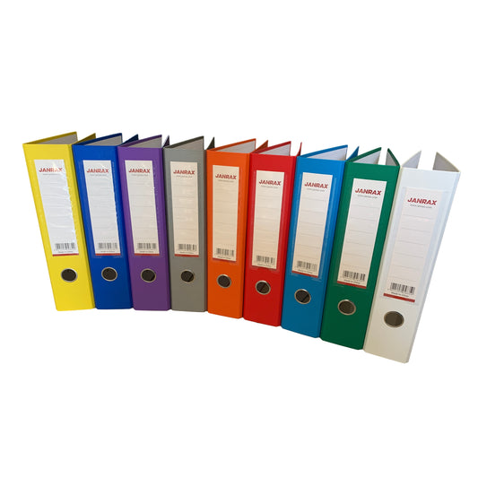 A4 Purple Paperbacked Lever Arch File by Janrax