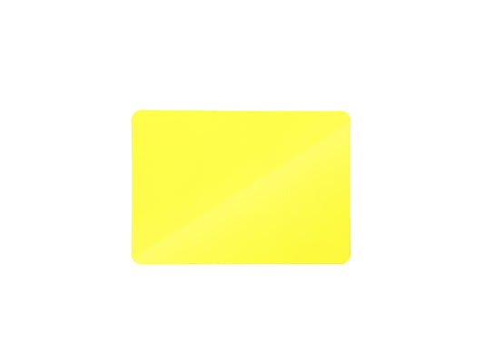 Pack of 12 Yellow Coloured A5 Whiteboards