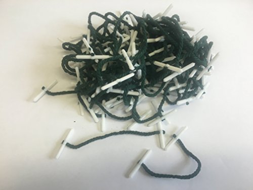 1000 x 25mm Plastic End Treasury Tags