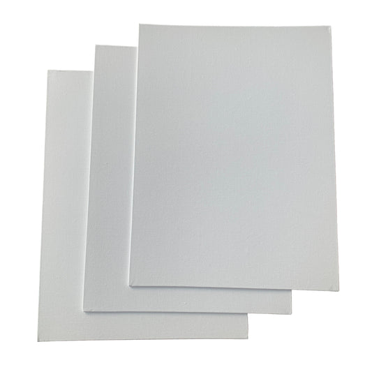 30x40cm Blank White Flat Stretched Board Art Canvas By Janrax