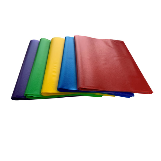 Pack of 10 9x7" Frosted Purple Exercise Book Covers