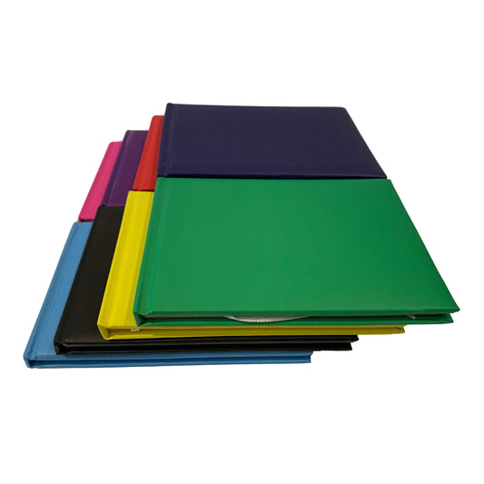 Plain Cover Purple Autograph Book by Janrax - Signature End of Term School Leavers