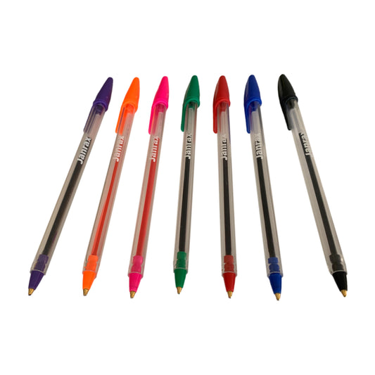 Box of 50 Purple Ballpoint Pens Smooth Glide by Janrax