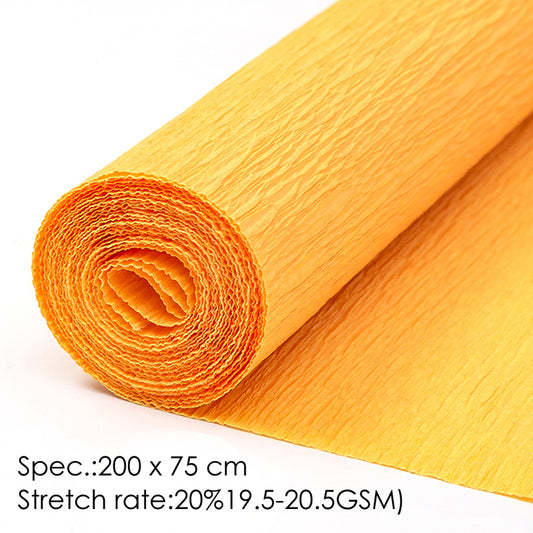 Pack of 10 Dark Blue Crepe Paper 50 x 200cm