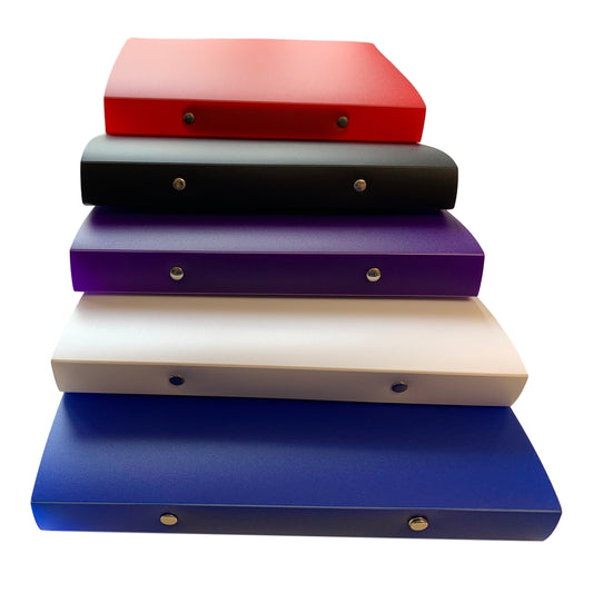 A5 Purple Ring Binder by Janrax