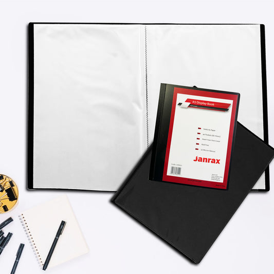 A3 10 Pockets Presentation Display Book by Janrax