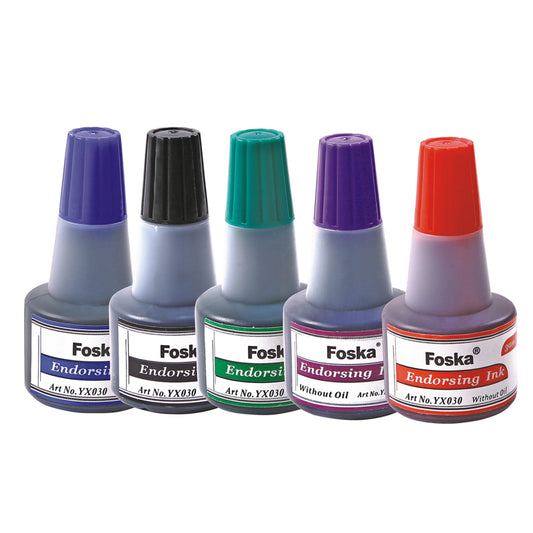 30ml Red Endorsing Ink