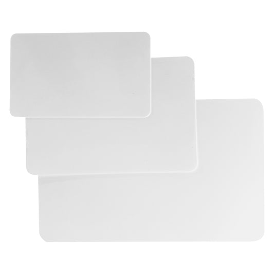 Pack of 12 8x5" Size Dry Wipe Whiteboards - Presentation Card Size