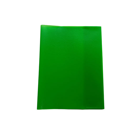 Pack of 10 9x7" Frosted Green Exercise Book Covers
