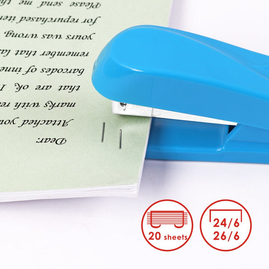Pink 20 Sheet Small Stapler